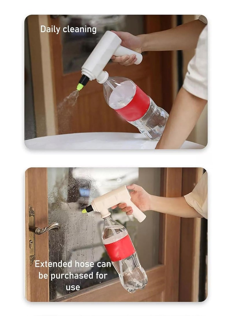 Plan A Cordless Rechargeable Water Sprinkler Head Switchable Sprinkler Household Multifunctional Watering Sprayer for Watering Plants Flowers with 2 Spray Modes - Image 5