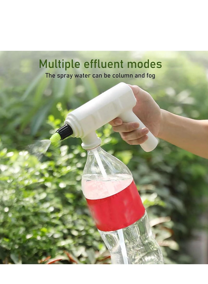 Plan A Cordless Rechargeable Water Sprinkler Head Switchable Sprinkler Household Multifunctional Watering Sprayer for Watering Plants Flowers with 2 Spray Modes - Image 4