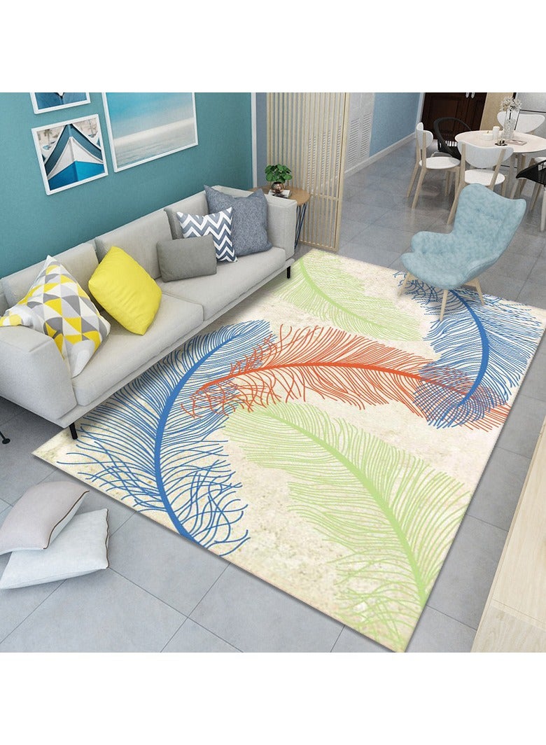 Loquat Squality Rectangular Feather Series Soft And Easy To Maintain Carpets