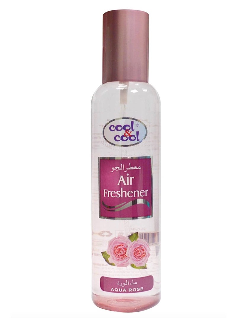 Cool & Cool Cool & Cool Air Freshener Aqua Rose 250 ML - Long-Lasting, Safe, Non-Toxic, Refreshing & Soothing Scent, Mood-Enhancing, Odor Eliminator  - Image 1
