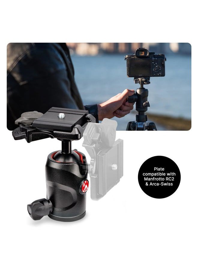 Manfrotto Befree Advanced Lever 4-Section Aluminum Travel Tripod with Ball Head, Black  - Image 5
