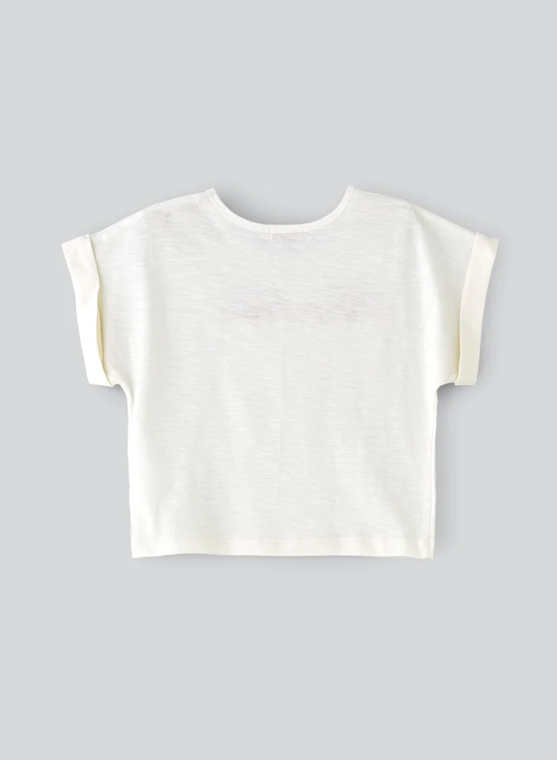 Jelliene Girls White "Tropic Cool" T-shirt