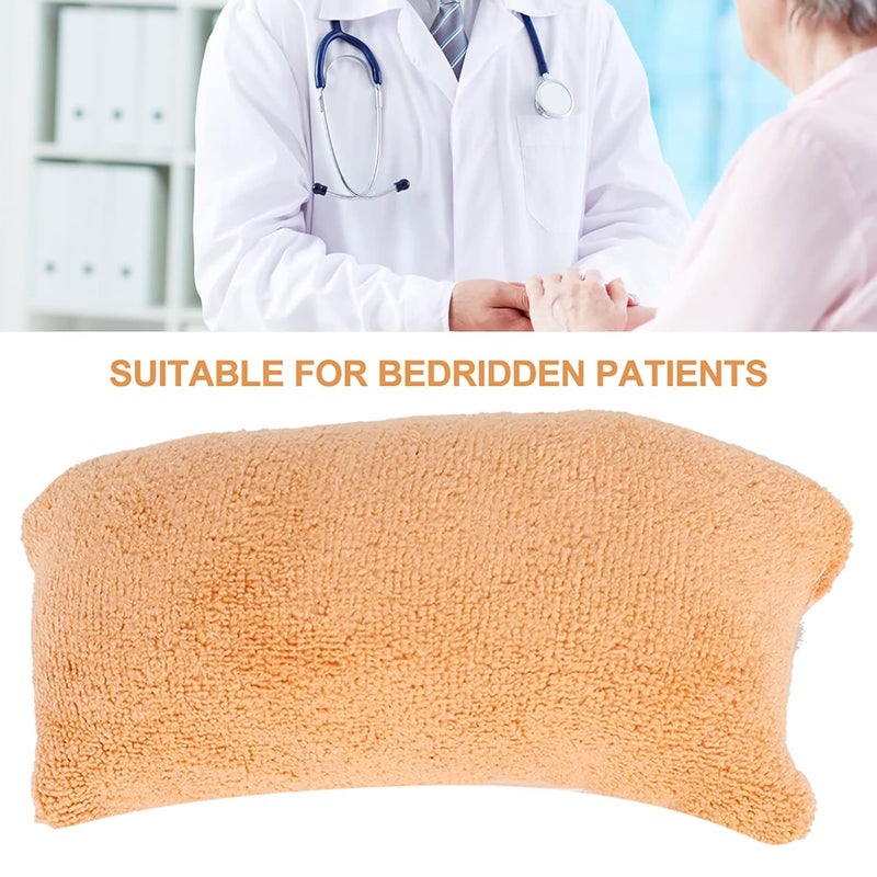 comfrt Finger Contracture Cushions,Fingers Separation Pad Grabbing Pad Elder Bedridden Patients Caring Accessory(Orange) - Image 4