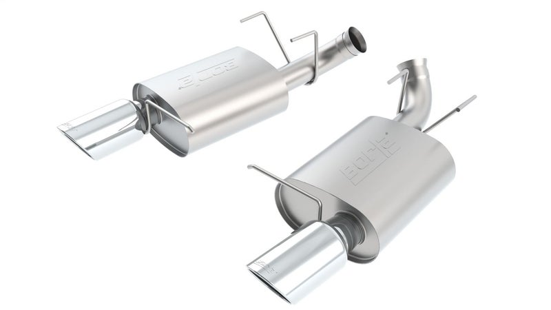 Borla نظام العادم للأداء من بورلا 11798 للخلف لمحور السيارة لفورد موستانج شيلبي GT500 2011-2012 5.4L V8 سوبر تشارجيد مانيوال ترانسمشن كوبيه/كونفرتابل. - Image 5