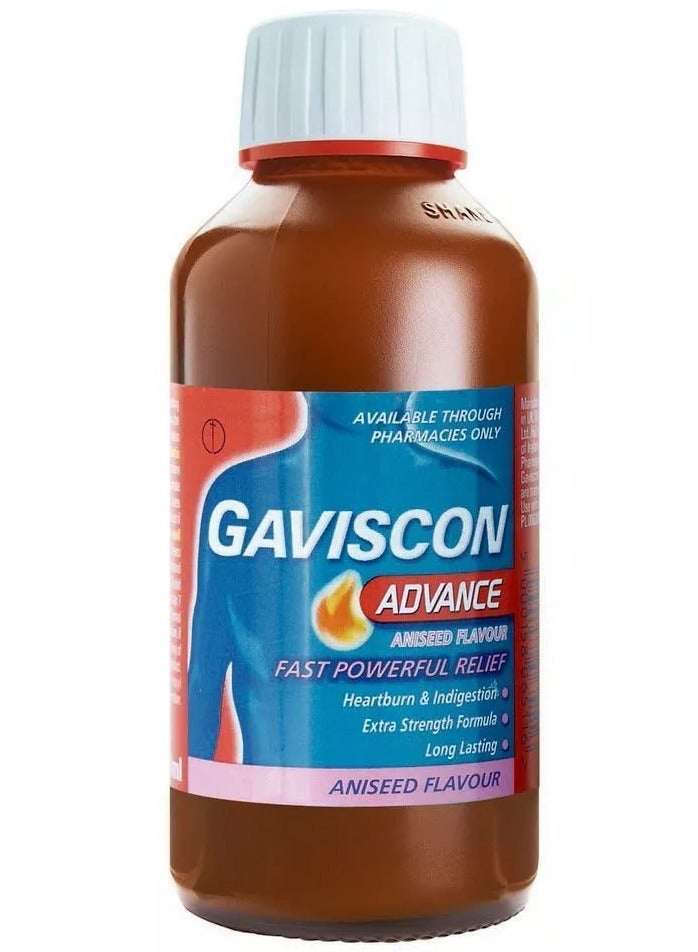 GAVISCON Advance Liquid Aniseed 300ml - Image 1