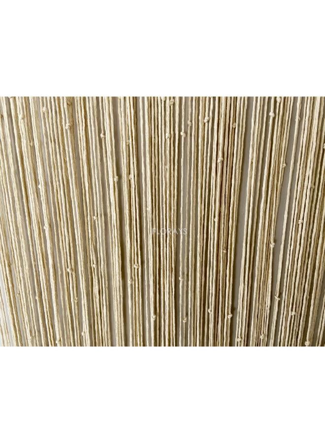 Antikiano Macrame Curtain, Macrame Wall Hanging Door Curtain Wedding Backdrop Window - Image 3