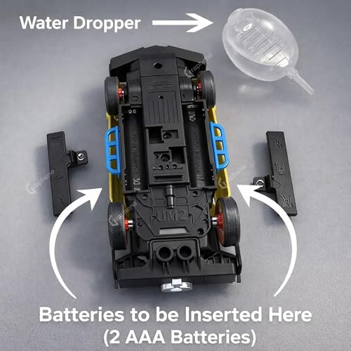 GRAPHENE Friction Powered Racing Car Toy for Kids Boy with Smoke Effects Led Light Up Mist Spray Pullback Toy Car Best Birthday Gift for Kids 6-14 Years - Image 4