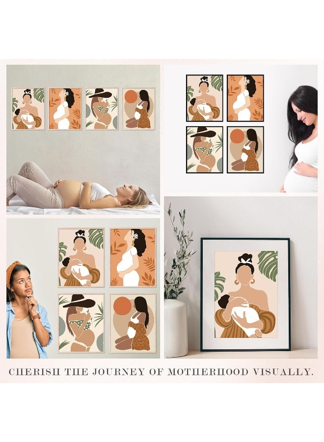 Insire Breastfeeding Room Decor, Lactation Room Sign, Pregnancy Wall Art, Pregnancy Poster, Pregnancy Picture Signs, Breastfeeding Pictures, Baby Shower Gifts, Baby Shower Decor - Unframed (8x10â€) - Image 3