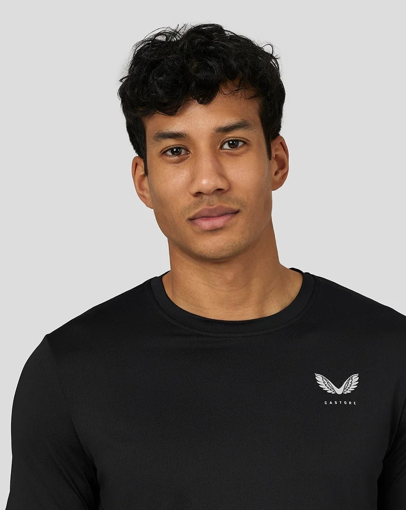 كاستور Castore Men’s Active Short Sleeve Performance T-Shirt - Black