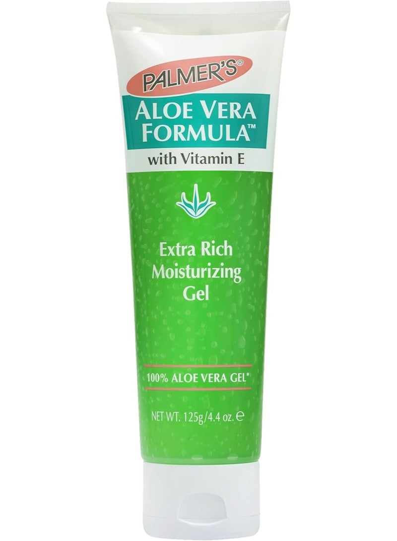 بالمرز جل مرطب غني جدًا بتركيبة الصبار مع فيتامين E، جل صبار نقي 100%، 125 جرام - Image 1