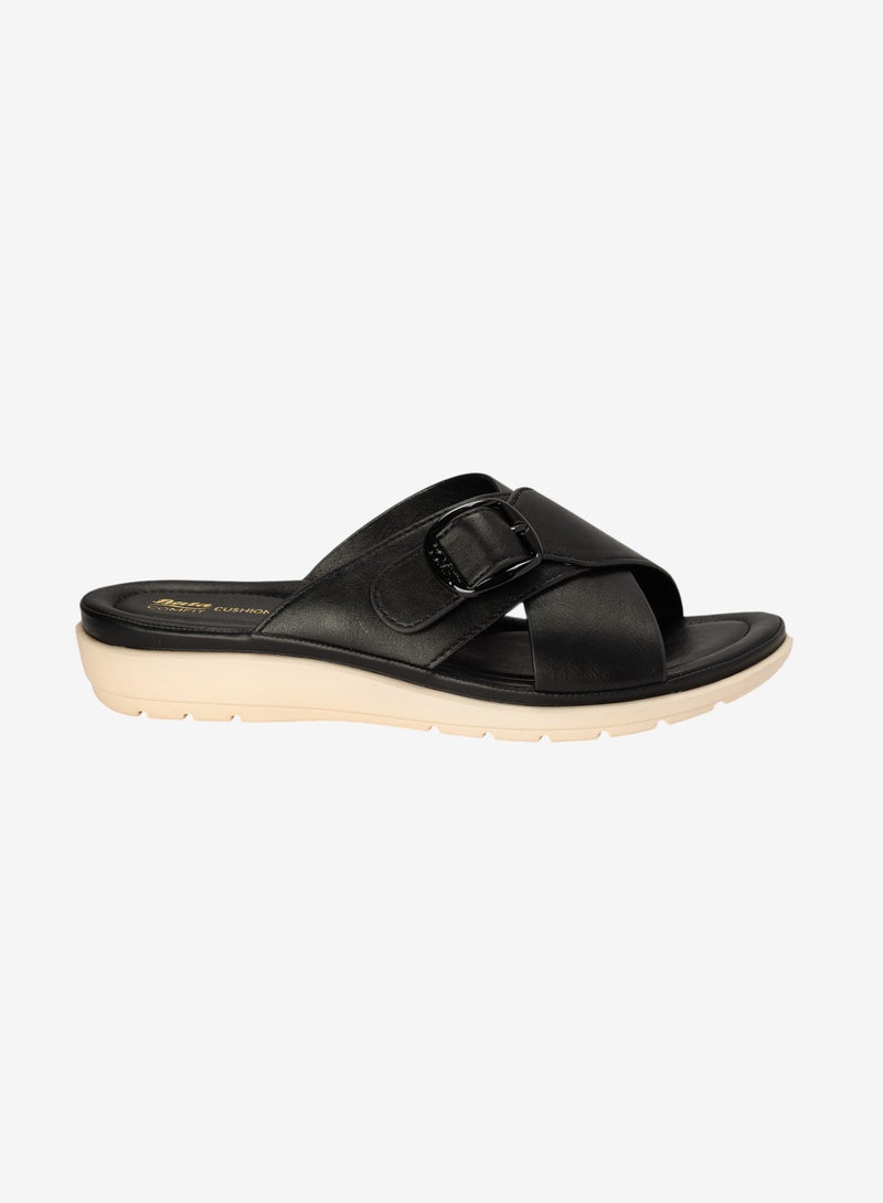 Bata Comfit Criss Cross Strap Sandals - Image 1