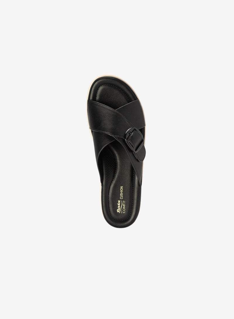 Bata Comfit Criss Cross Strap Sandals - Image 4