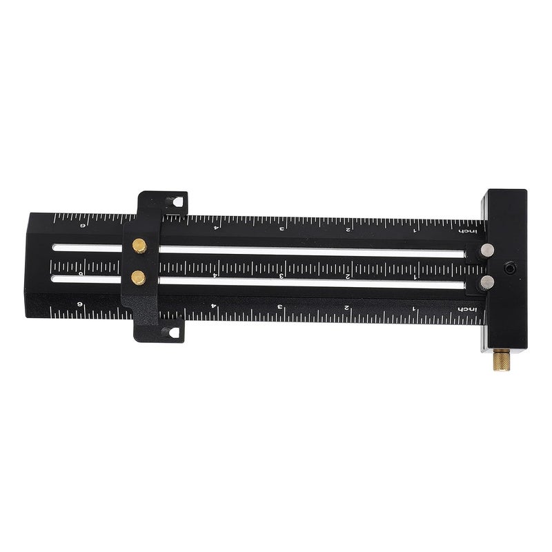 Type 1 Woodworking Scriber With Limit Block Double Line Marking Ruler For Precise Parallel Vertical Marking - Image 5