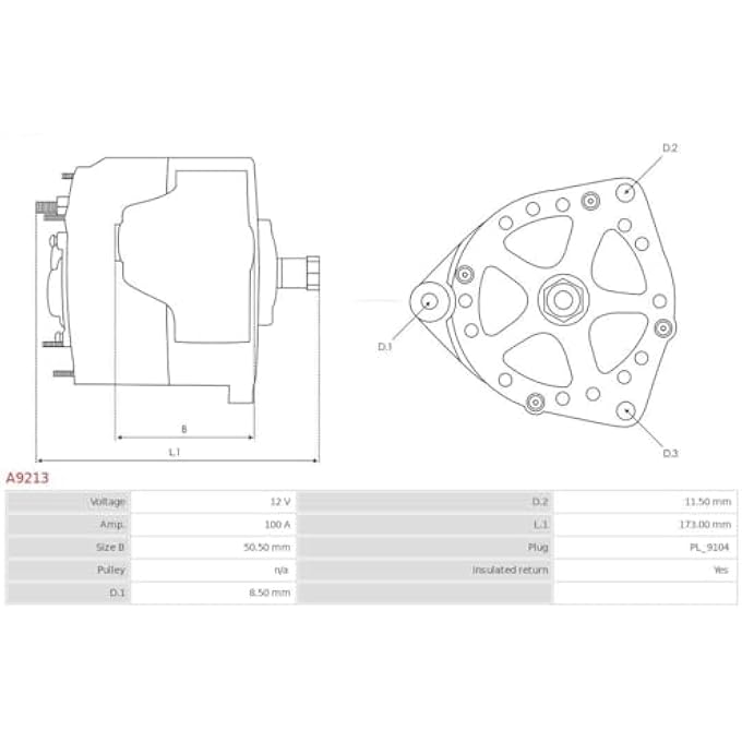 AS -PL A9213 Alternators/Alternators - Image 5
