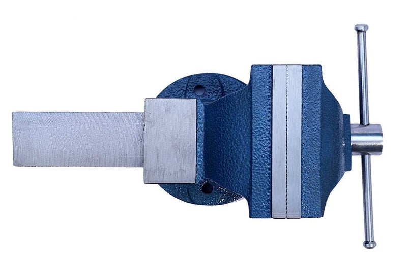 Gizmo GIZMO Bench Vise Bench vice Drill Vise vice Tools Cast Iron Bench Vice Heavy Structure 2 inches Blue 50mm Size  - Image 2