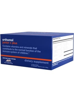 Orthomol Immun Junior C Plus, Kid'S Multivitamin, Tangerine Flavor, 30 Count (Pack Of 1)  - Image 2
