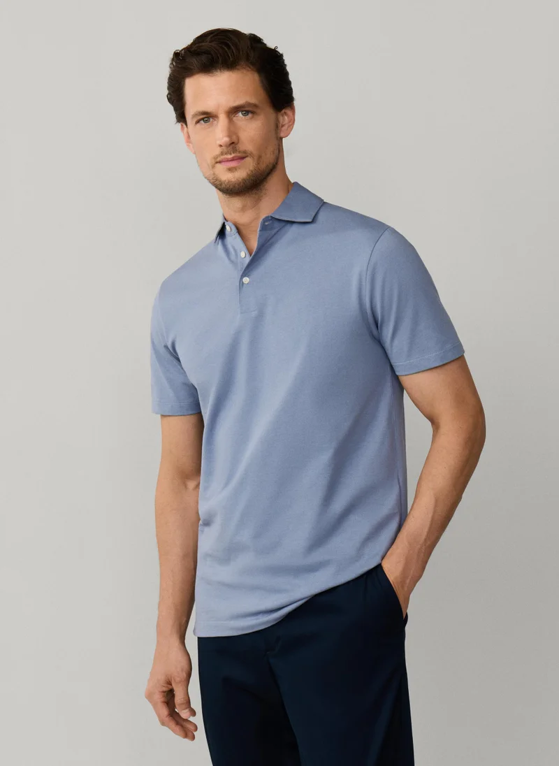 Hackett  Classic Fit Short Sleeve Pima Polo for Men | Best Price UAE