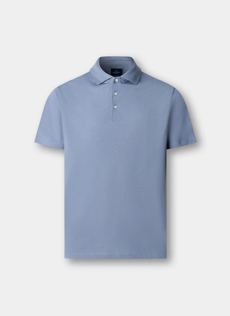 هاكيت Classic Fit Short Sleeve Pima Polo