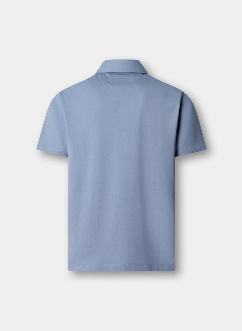 هاكيت Classic Fit Short Sleeve Pima Polo