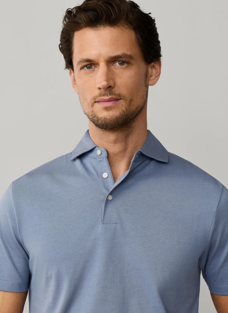 Hackett  Classic Fit Short Sleeve Pima Polo for Men | Best Price UAE