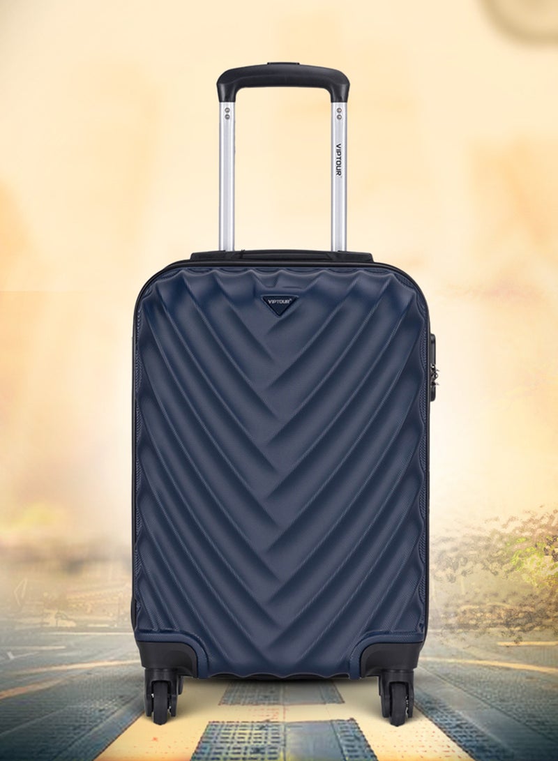 VIPTOUR ABS Material 3-Piece Hard Case Trolley Luggage Set, 4 Quiet 360° Spinner Wheels Suitcase With Combination Lock, Small (2.5kg), Medium (3kg), Large (3.8kg) (20''/24''/28'') - Image 5