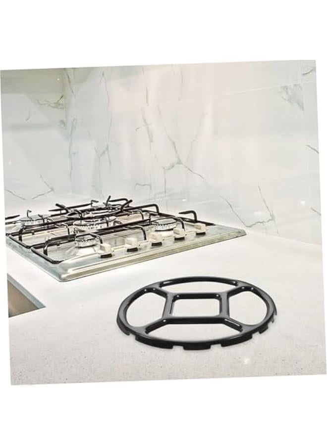 2pcs Auxiliary support for small pot round wok ring gas stove pot ring pot ring for gas stove wok support rings for gas stove wok rack for frying Anti-skid frame alloy universal  - Image 5