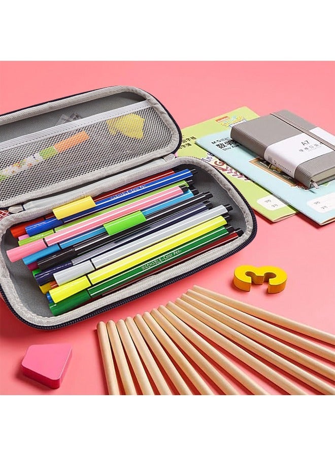 Loquat Pencil Case for Kids Boys 3D Astronaut Large Capacity Waterproof Pencil Box with Compartments Pen Pouch Cloth faced pencil case for Kindergarten and School Creative Pencil Case (Royal Blue) - Image 5