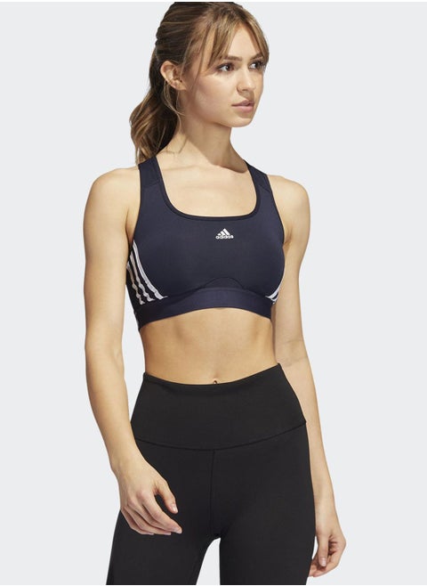 3 Stripe Powerreact Training Bra
