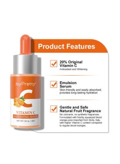JoyPretty Day & Night Skin Care Set, Facial Serum Kit with VC Whitening Serum+ Retinol Essence for Anti-Aging and Wrinkle-Reducing, Moisturizing Face Care for Women  - Image 3