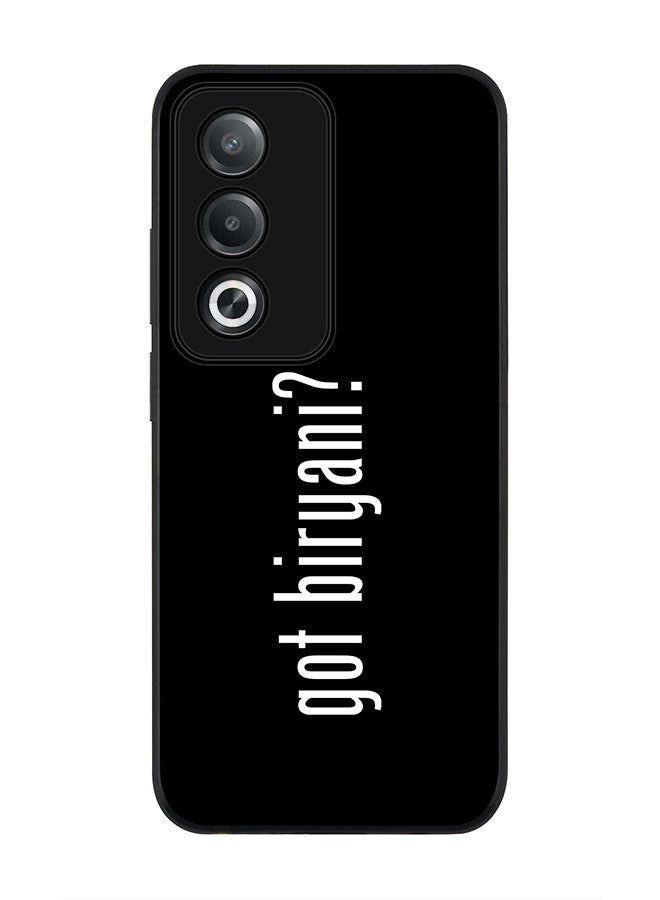 Stylizedd For Oppo A3 Pro / A80 Case,Slim fit Camera Protection, Shockproof Thin Phone cover - Got Biryani? - Image 1
