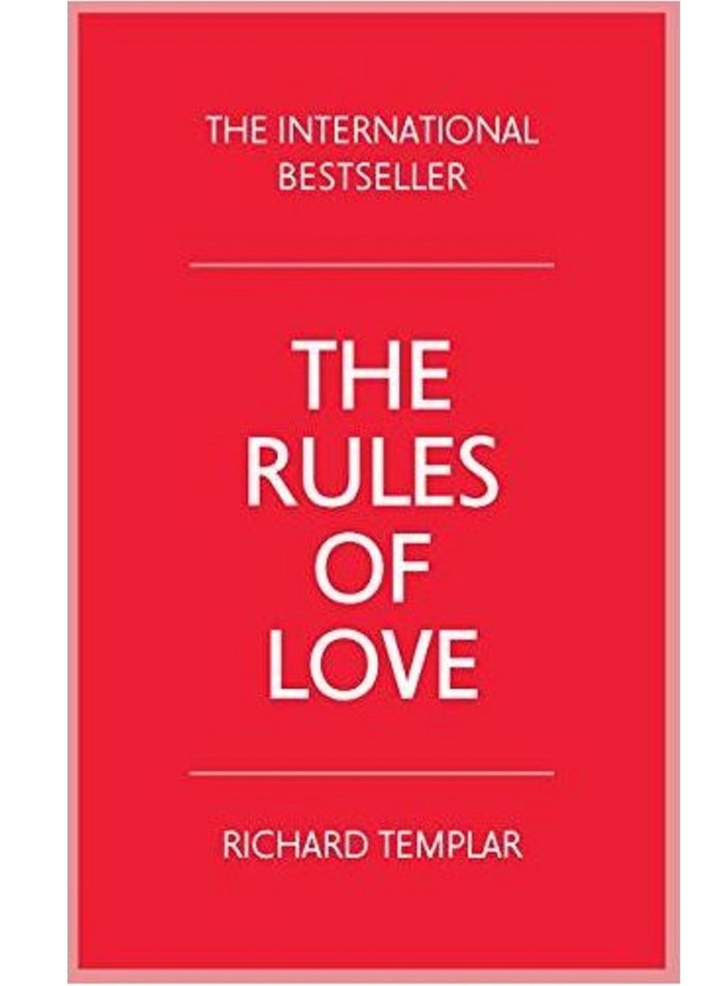 The Rules of Love - By Richard Templar English Paperback 