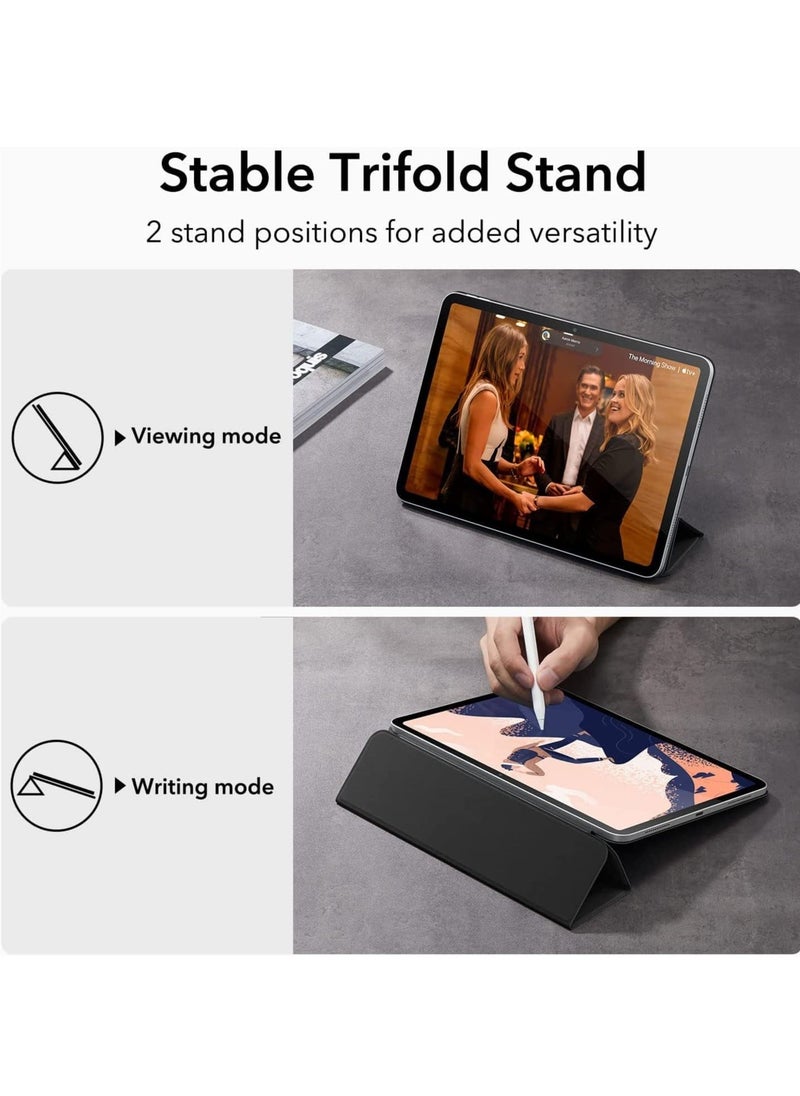 Arabest Magnetic Case for iPad 10th Generation 10.9 Inch 2022 Convenient Magnetic Attachment Two Way Trifold Stand Lightweight Protection Auto Sleep Wake - Image 4