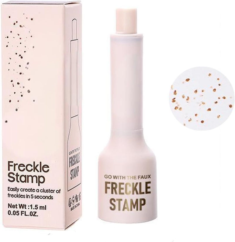 Freckle Pen Makeup with Unique Design for Fashionable Look Glitter Stamp with Natural SunKissed Effect Pen Under Eye Concealer with Waterproof Formula 1 LIGHT