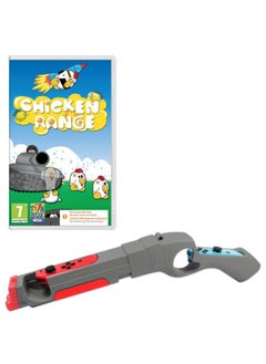 XBITE Nintendo Switch Chicken Range Game Bundle with Rifle Accessory  - Image 2