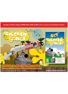 XBITE Nintendo Switch Chicken Range Game Bundle with Rifle Accessory  - Image 1