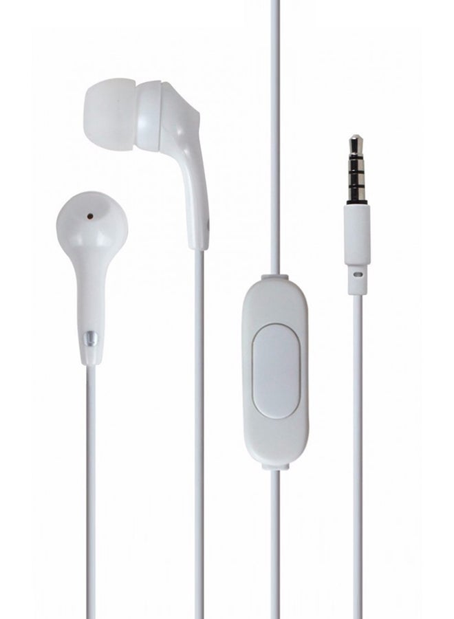 Motorola Earbuds 2 In-Ear Bass Wired Headset White - Image 1