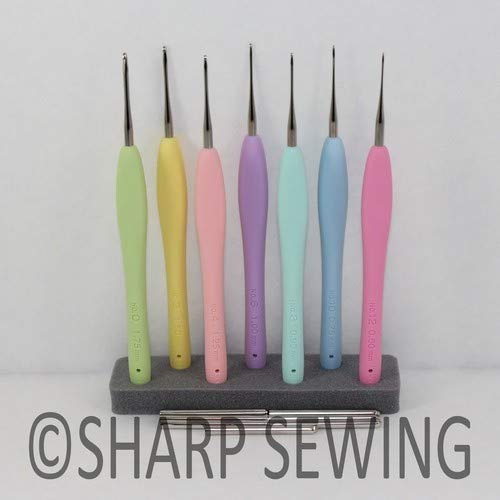 Clover مجموعة خطاطيف كروشيه ستيل من كلوفر أمور - Image 5