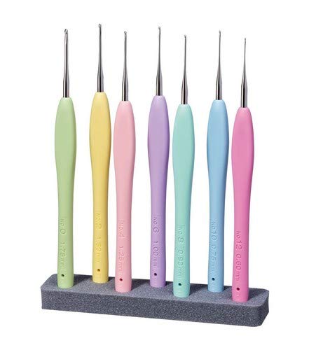 Clover مجموعة خطاطيف كروشيه ستيل من كلوفر أمور - Image 3