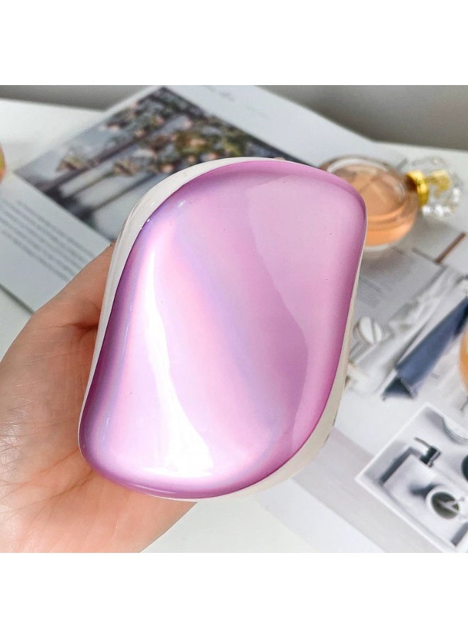 Goolsky مشط تدليك محمول مريح مع وسادة هوائية للشعر العادي - مدلك لفروة الرأس مع شعيرات ناعمة، أداة للعناية بالشعر مناسبة للسفر للاستخدام في المنزل وخارجه - Image 5