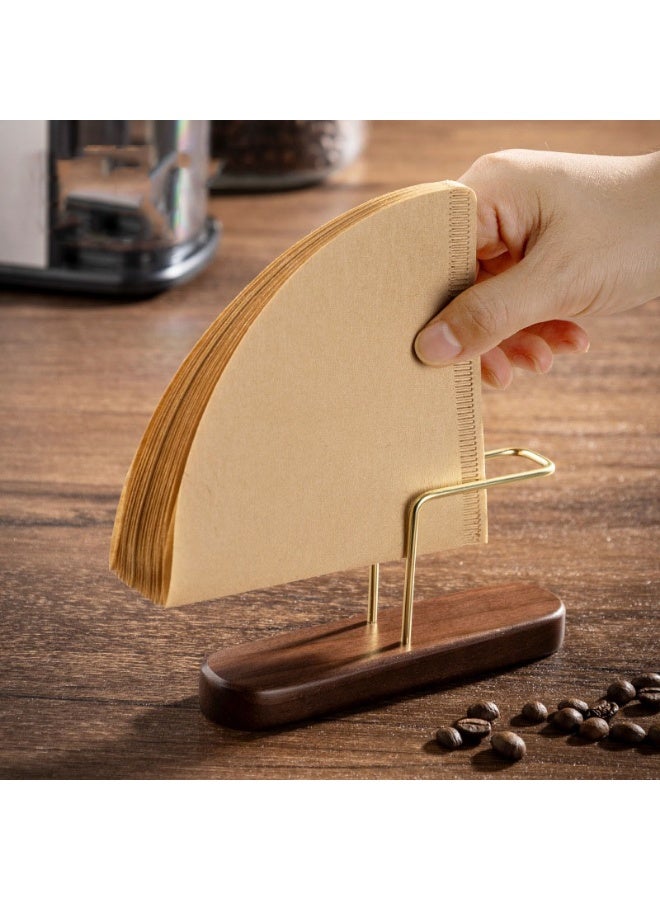 Cone Coffee Filter Holder Coffee Filter Paper Storage Rack Filter Paper Container Stand for V60 Paper Coffee Filters Size #01 and #02 - Image 2