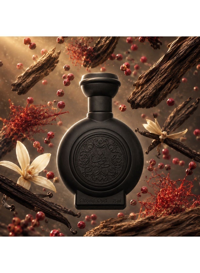 Taif Al Emarat Classic Oud Eau de Parfum 75ml, Unisex Arabic Perfume, Long Lasting Oud Oriental Fragrance for Men & Women - Image 5