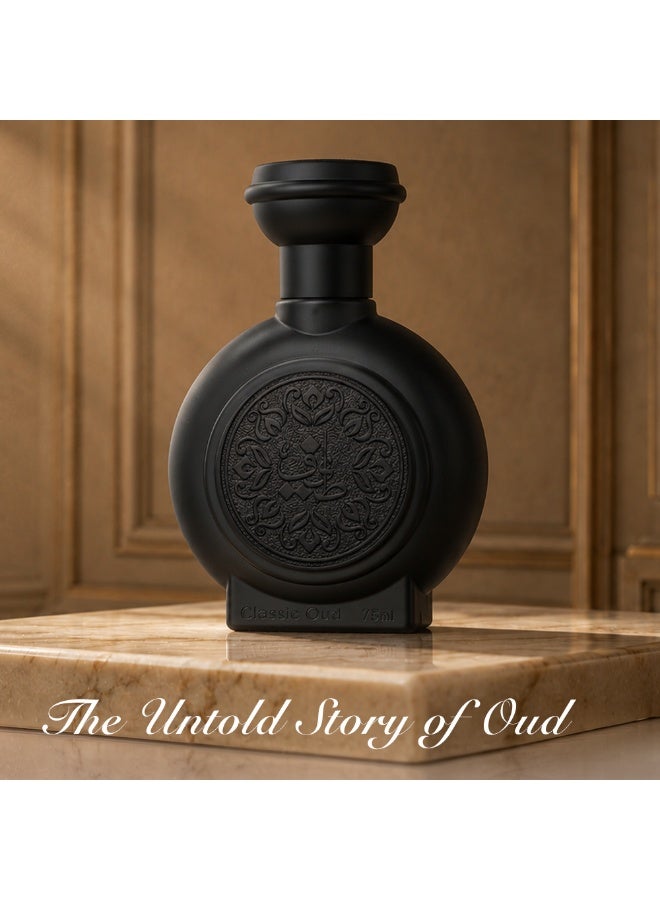 Taif Al Emarat Classic Oud Eau de Parfum 75ml, Unisex Arabic Perfume, Long Lasting Oud Oriental Fragrance for Men & Women - Image 4