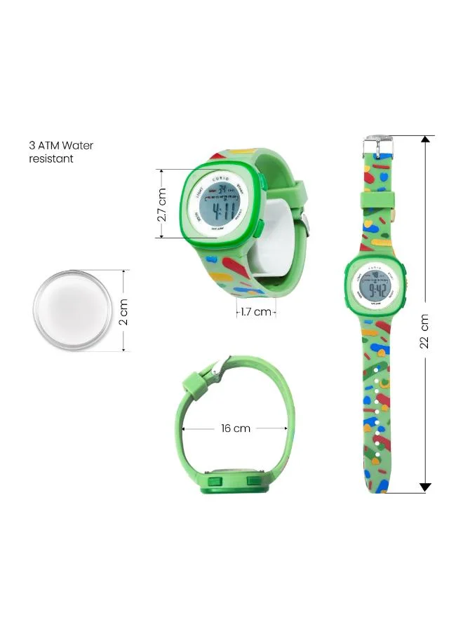 Curio  Kids's Plastic Digital Watch CU-2207LK-5 - 37 mm  | Best Price UAE