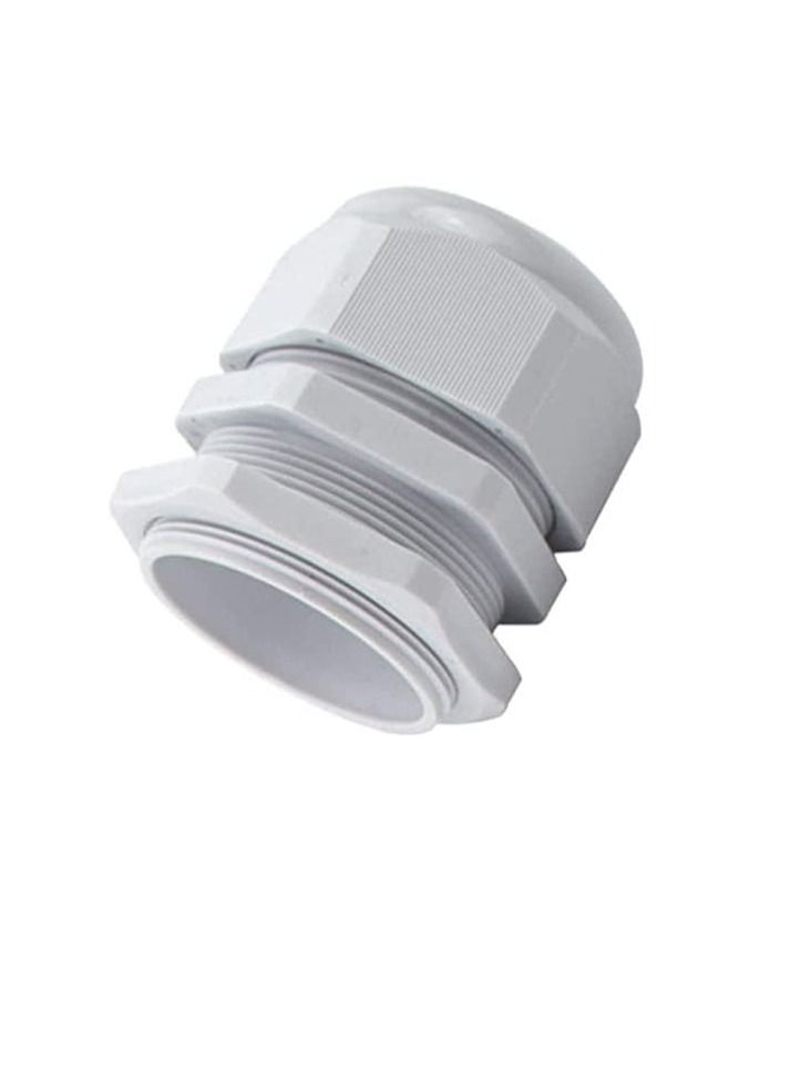 Armoured Cable Gland Kit for Outdoor Sockets and Junction Boxes & Industrial Use with Lock Nut PVC Shroud and Earth Tag (75L, CW) - Image 3