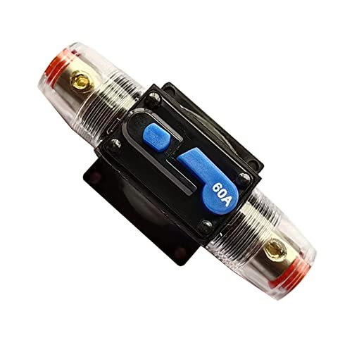 KCT Circuit Breaker Reset Fuse 60A for System Protection 12V/24V … - Image 1