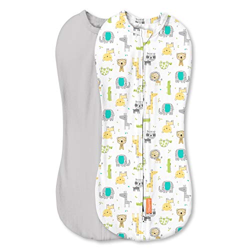 SwaddleMe Pod – Newborn Size, 0-2 Months, 2-Pack (Excursion) - Image 1