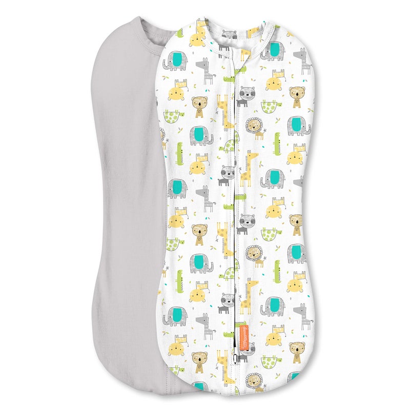 SwaddleMe Pod – Newborn Size, 0-2 Months, 2-Pack (Excursion) - Image 3