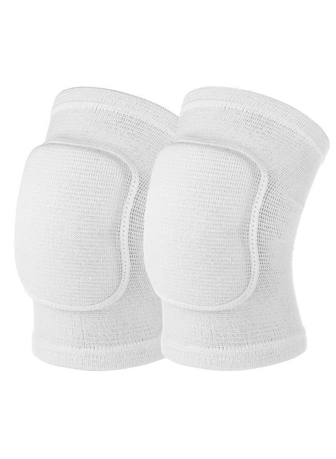 COMNICO Arm Brace Pads Elbow Protector Strap Pair, Breathable Anti-Collision Sponge Tendonitis Fitness Volleyball Basketball Tennis Golfers Knee Support Band for Kids Men Women Elderly - Image 1