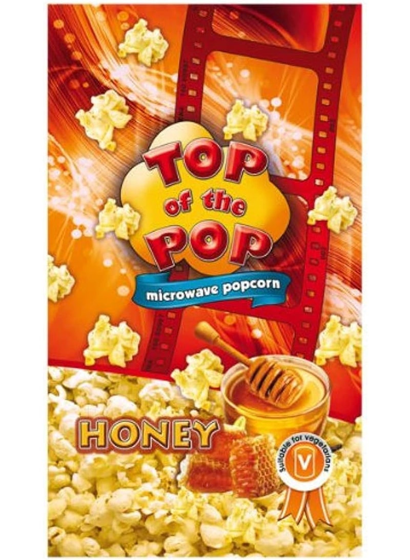 Top Of The Pop Microwave Honey Popcorn 100grams - Image 1