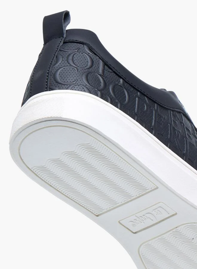 Lee Cooper Men's Embossed Slip-On Loafers
